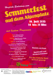 Sommerfest am Alpenplatz